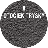 8 otočiek trysky RAPTOR Profi pištoľ 